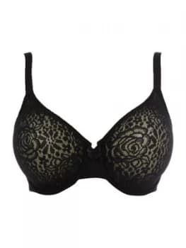 Wacoal Halo underwire bra Black