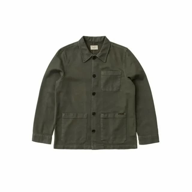 Nudie Jeans Jacket Nudie Jeans Barney Worker Vert Male M