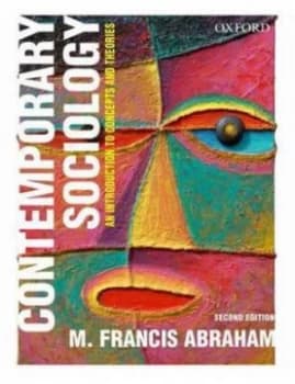 Contemporary Sociology by M. Francis Abraham Book