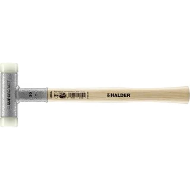 Halder Halder SUPERCRAFT 3366.030 Soft-face hammer Ergonomic handle, Hard, Kickback-free 460g 330 mm 3366.030