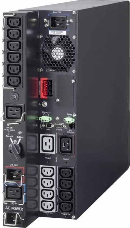 Eaton Eaton 9PX3000IRTBPBS uninterruptible power supply (UPS) Double-conversion (Online) 3 kVA 3000 W 7 AC outlet(s) 9PX3000IRTBPBS
