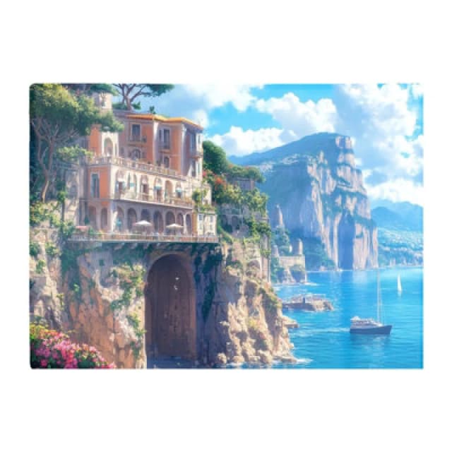 Warren Reed Designer Sorrento By The Sea Chopping Board