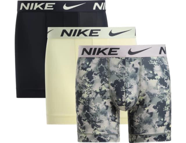 Nike Boxer Brief 3pk Boxer Shorts Silver Cbtw S
