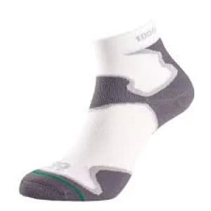 1000 Mile Fusion Sock Ladies White/rey Medium