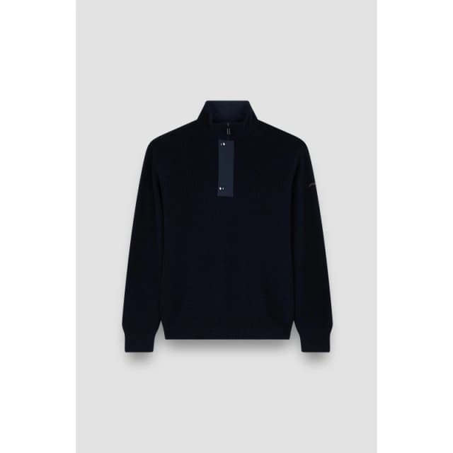 Paul And Shark Mens 1/4 Zip Fleece Navy male S