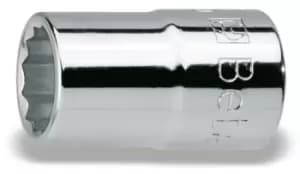Beta Tools 920B 1/2" Square Drive Bi-Hexagon Socket 10mm 009200110