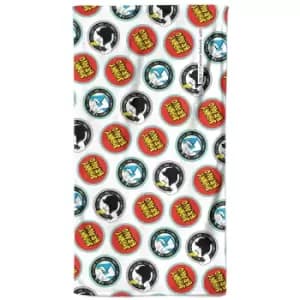 Johnny Bravo Badges Beach Towel