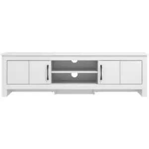 Appledore Large tv Unit White - GFW