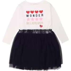 Billieblush Kids Girl White Daydress - Multi