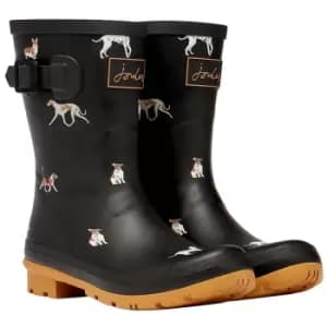 Joules Womens Molly Mid Height Printed Welly AW21 6 (EU39)