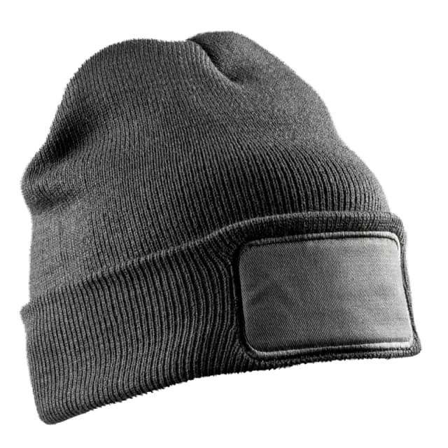 Result Result Men Thinsulate Printable Winter Beanie in Grey Grey One Size Male 5063425111763