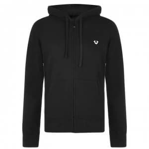 True Religion Back Logo Hoodie - Black