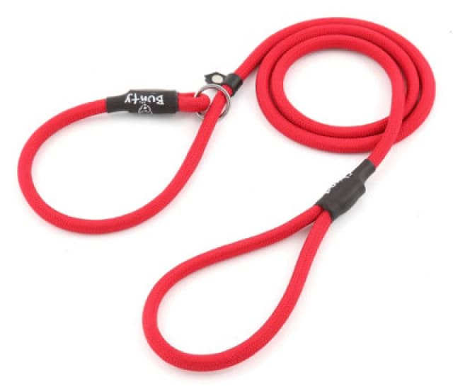 Bunty Bunty Dog Slip On Rope Lead - Red Red M