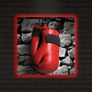 4040DACT-11 Multicolor Decorative LED Lighted Canvas Painting