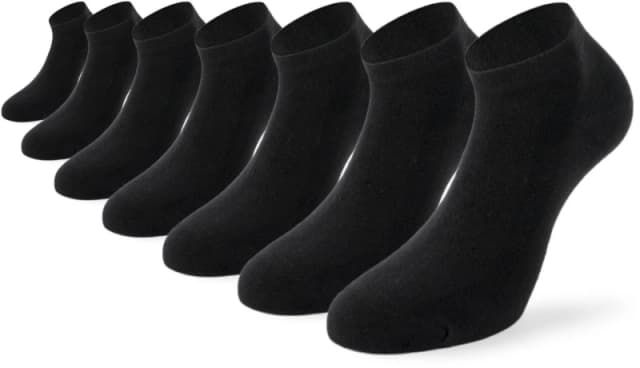 Lenz Duos Sneaker 1-7 Socks, black, Size 39 - 42 for Men