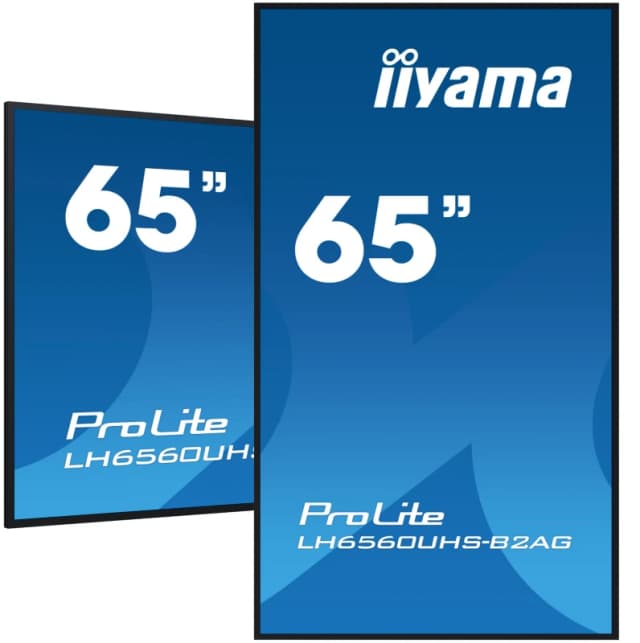 iiyama LH6560UHS-B2AG Signage Display Digital A-board 163.8cm (64.5&q