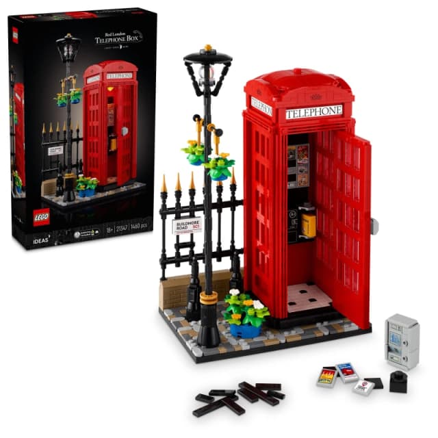 LEGO LEGO 21347 - London Red Telephone Box Lego One Size Multi 41434599000