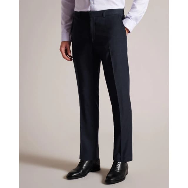 Ted Baker Forbyts Puppytooth Trousers - Blue Blue 30
