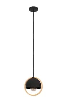 Callow Natural Wood Pendant Light