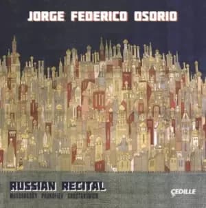 Jorge Federico Osorio - Jorge Federico Osorio: Russian Recital CD Album - Used