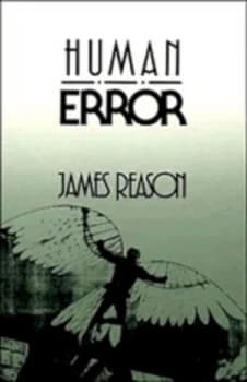 Human Error by James Reason Paperback