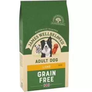 James Wellbeloved Adult Grain Free Lamb Dog Food 10kg