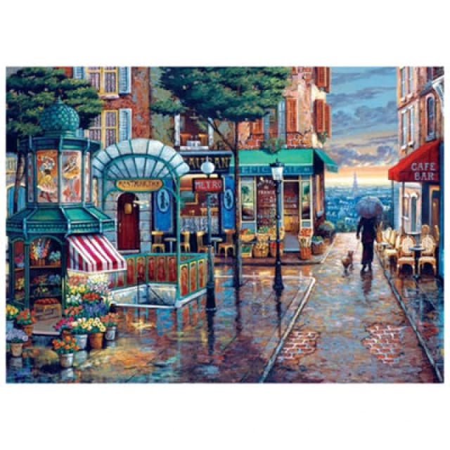 Cheatwell Games Rainy Day Stroll Jigsaw Puzzle 1000 Pieces Multi