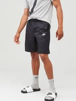 Nike Sportswear Woven Track Shorts - Black