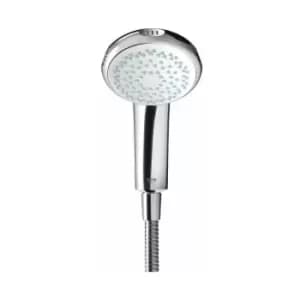 Mira Showers - Mira Logic Adjustable Mode Shower Head Chrome - Silver