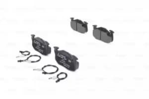 Bosch 0986461763 BP611 Brake Pad Set Disc Brake Front Axle