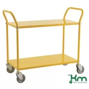 Slingsby Konga Two Tier Trolley - Yellow
