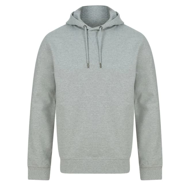 Henbury Mens Plain Hoodie in Grey Size: XS Grey Male XS