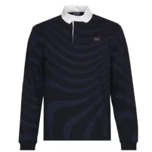 PAUL AND SHARK Archinio Rugby Polo - Blue