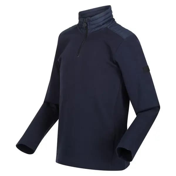 Regatta Markas quarter Zip Fleece - Blue C7-C8