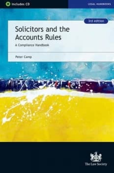 Solicitors and the Accounts Rules by Peter Camp Paperback