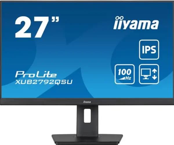 iiyama ProLite 27" XUB2792QSU-B6 Quad HD IPS LED Monitor
