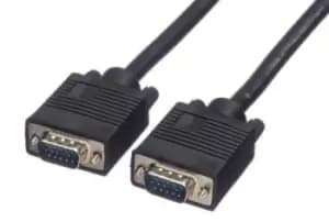 Roline VGA to VGA cable, Male to Male, 10m