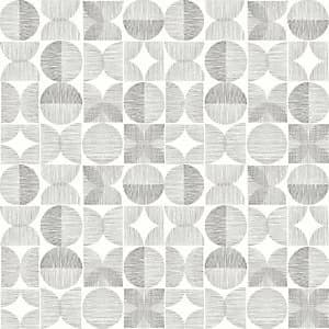 Arthouse Retro Circle Grey Wallpaper Paper