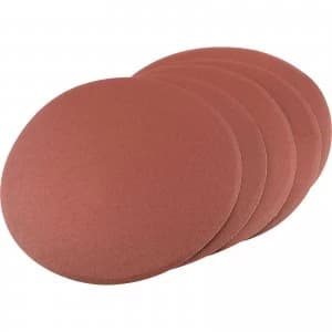 Draper Self-Adhesive Aluminium Oxide Abrasive Disc 200mm 120g Pack of 5