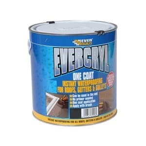 Everbuild EVERCRYL One Coat Black 5kg