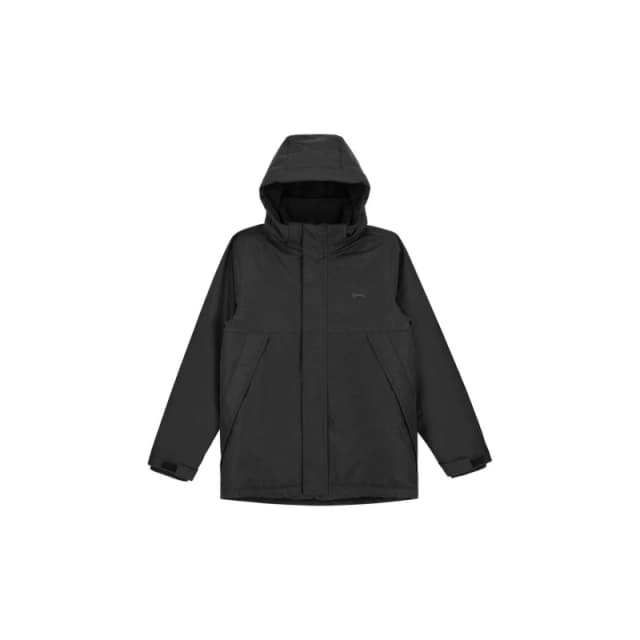 Slazenger Kids Weather Water Resistant Hooded Puffer Jacket Black male 7-8 Years