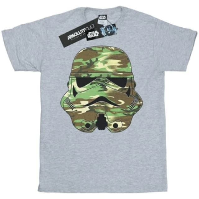 Star Wars Stormtrooper Command Camo T-Shirt Grey male