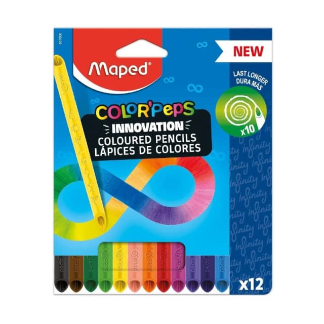 Maped Maped Colorpeps Infinity Colouring Pencils (Pack of 12) 861600 861600