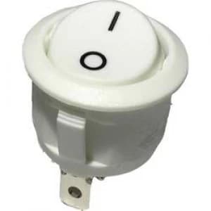 Toggle switch 250 V AC 6 A 1 x OffOn R13 112A W