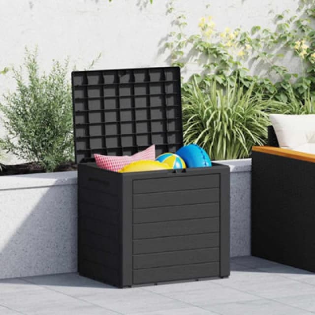 VIDAXL Vidaxl - Garden Storage Box Anthracite 58.5x46x55cm Polypropylene 8720287088660