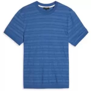Ted Baker Nekache Striped T Shirt - Blue