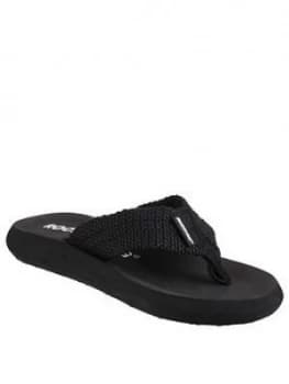 Rocket Dog Sunset Webbing Flip Flop - Black