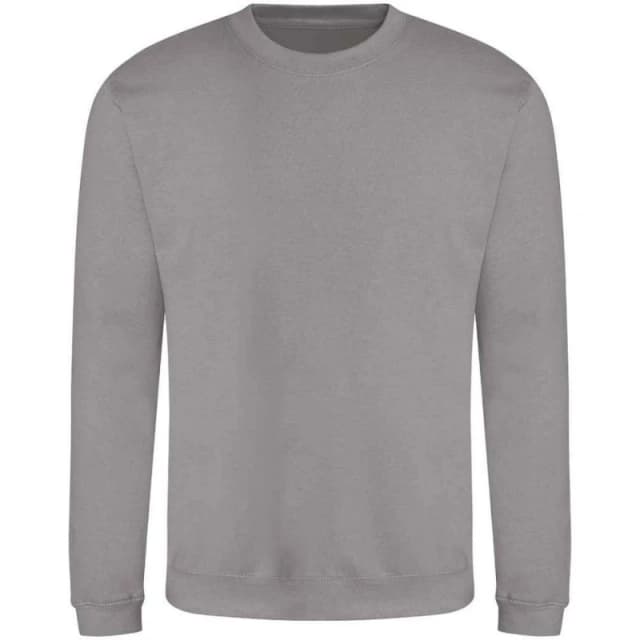 AWDis AWDis Men Just Hoods Sweatshirt in Light Grey Size: X-Small Light Grey XS Male 5063652589199