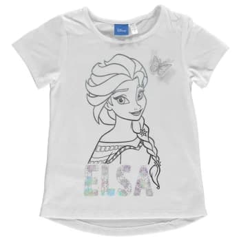 Character Short Sleeve T Shirt Infant Girls - Frozen