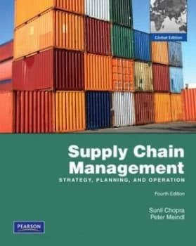 Supply Chain Management by Sunil Chopra Book